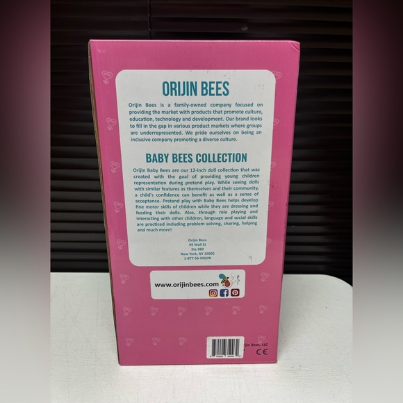 Orijin Bees Curly Swizzy Bee 12 inch - Picture 2 of 2